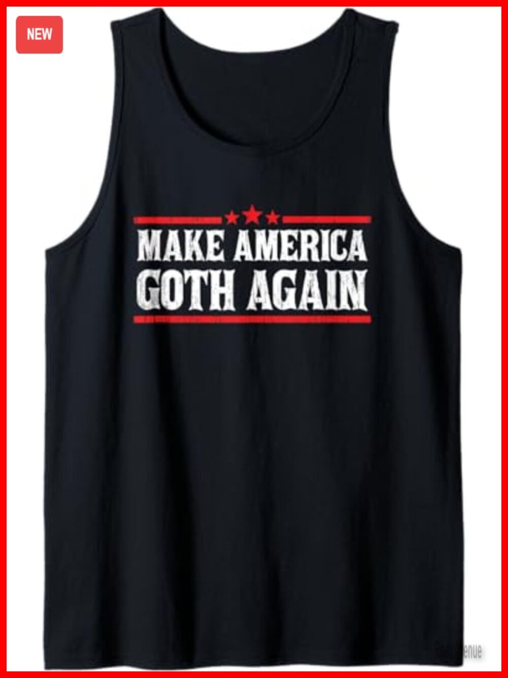 Funny Make America Goth Again Vintage Gothic Tank Top